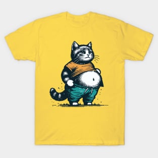 Chubby Cat T-Shirt